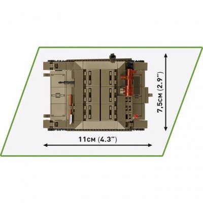 Cobi Klocki Klocki Tankietka TK-3 323 klocków