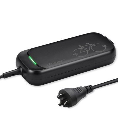 Qoltec Ładowarka Pro do roweru Bosch 36V | 42V | 2A | Bosch plug |      wodoodporna + kabel zasilający