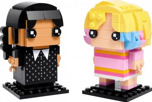 LEGO Klocki BrickHeadz 40750 Wednesday i Enid