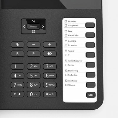 Gigaset Telefon przewodowy Desk600 Czarny