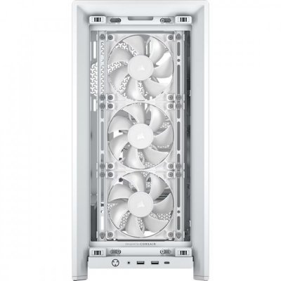 Corsair Obudowa FRAME 4000D RS White Mid Tower ATX