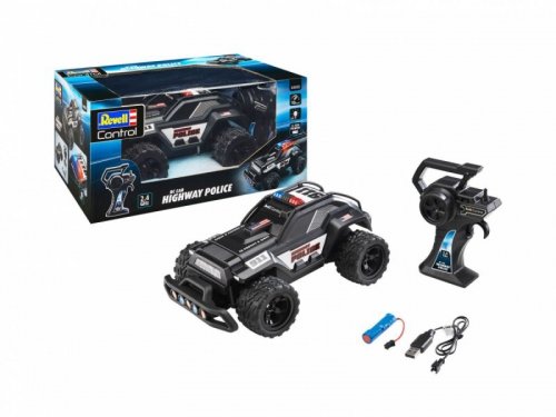 Revell RC Auto zdalnie sterowane RC Car Highway Police Policja
