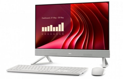 Dell Komputer Dell 24 All-in-One EC24250 Win11Pro i5-1334U/16GB/512GB SSD/23.8 FHD/Intel Iris Xe/Cam/WLAN + BT/Backlit Kb/3Y ProSupport