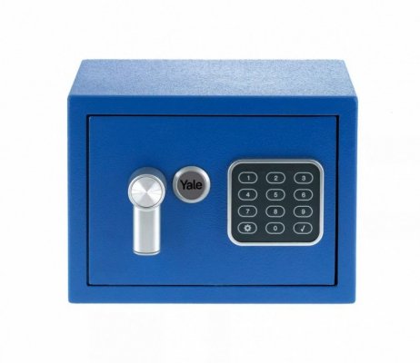 YALE HOME Sejf podstawowy YSV mini niebieski