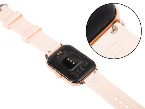 BLOW Smartwatch X16 Bluetooth różowy