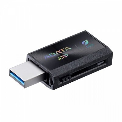Adata Dysk zewnętrzny SSD SC730 512G USB 3.2C/A 600/600MB/s czarny