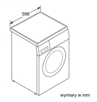 Bosch Pralka wolnostojąca WUU28T10PL