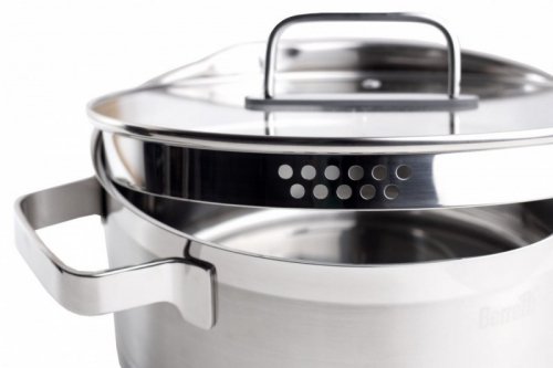 Berretti Garnek z pokrywką 26 cm Mistral 4,5 L BR-7351