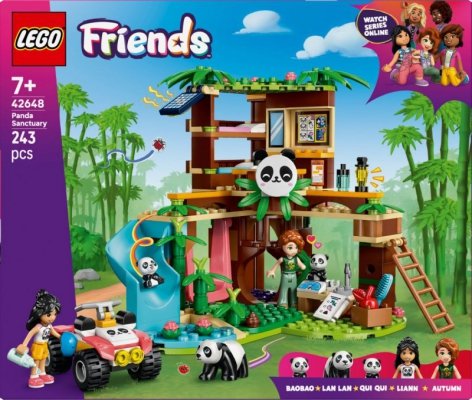 LEGO Klocki Friends 42648 Opieka nad pandami w rezerwacie
