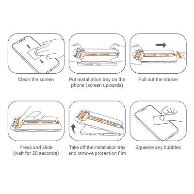 CRONG Szkło hartowane EasyShield 2-Pack - iPhone 16 Pro Max (2 sztuki)