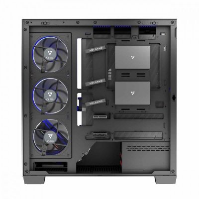 MODECOM Obudowa PC STELLAR 5F ARGB 10 Czarna