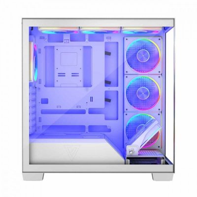 MODECOM Obudowa PC STELLAR 8F ARGB 20 Biała