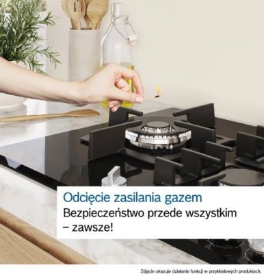 Bosch Płyta gaz na szle 90 cm PPM9A6I40