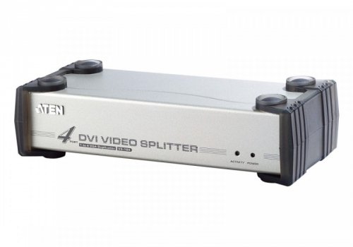 ATEN Rozdzielacz wideo 4 porty DVI/Audio Splitter