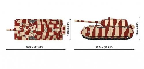 Cobi Klocki Klocki Panzer VIII Maus