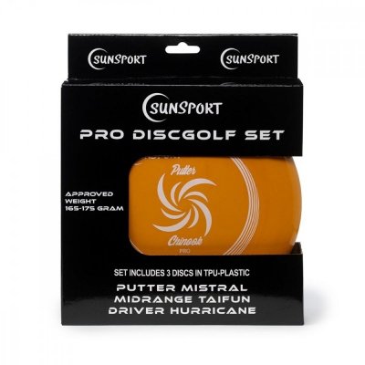 Tactic Gra DiscGolf set Pro, Putter,Mid Range&Drivet Plastik