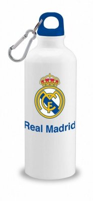 Kids Euroswan Bidon 500 ml Aluminium Real Madryt