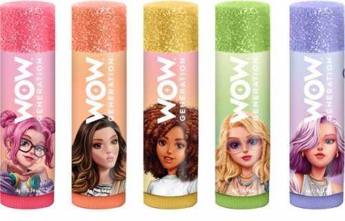 Kids Euroswan Balsam do ust smakowy WoW MIX display 20 sztuk