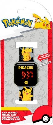 Kids Euroswan Zegarek LED z kalendarzem Pokemon