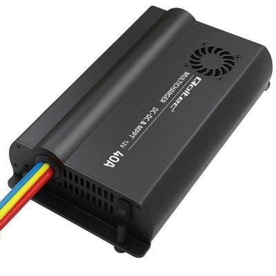 Qoltec Automatyczna Ładowarka DC-DC 12V z regulatorem MPPT | 40A |      LiFePO4 AGM GEL STD