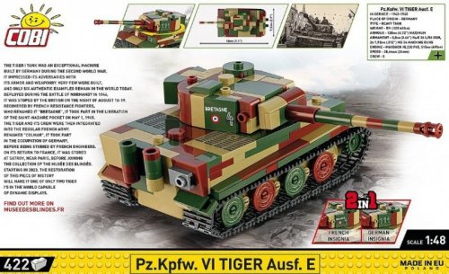 Cobi Klocki Klocki Pz.Kpfw. VI Tiger Ausf.E