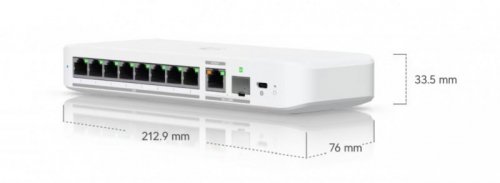 UBIQUITI Przełącznik zarządzalny UniFi Switch Flex USW-Flex-2.5G-8