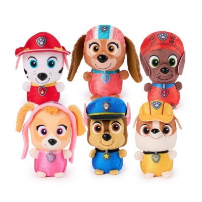 Spin Master Maskotki Psi Patrol Pluszowe pieski mini w CDU