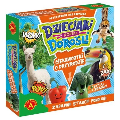 Alexander Gra Ciekawostki o przyrodzie. Dzieciaki kontra Dorośli.