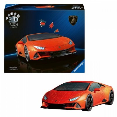 Ravensburger Polska Puzzle 3D 158 elementów Samochód Lamborghini Huracan EVO Arando
