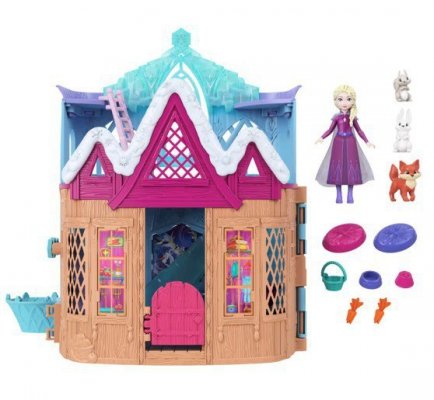 Mattel Domek dla lalek zimowy Disney Frozen