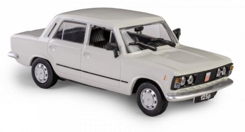 Daffi Pojazd PRL Fiat 125p MR popielaty