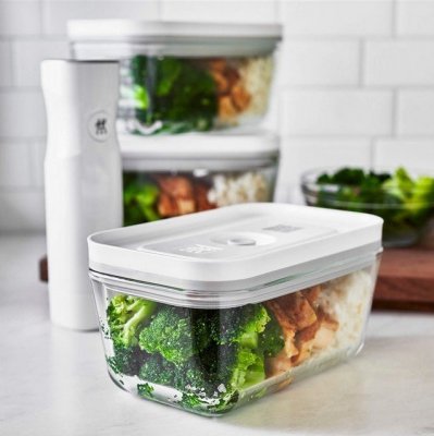 Zwilling Pojemnik szklany Fresh&Save 2l szary