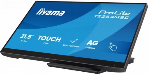 IIYAMA Monitor komputerowy  24 cale T2254MSC-B2AG  POJ.10PKT.IPS,POWŁOKA AG, 300cd, FHD,  HDMI,DP,2xUSB,7H