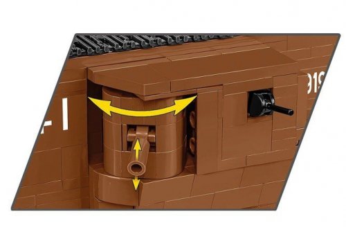 Cobi Klocki Klocki Mark V Male NO 9199 844 elementów