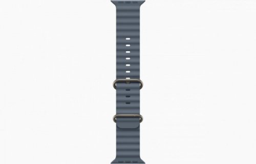 Apple Watch Ultra 3 GPS + Cellular Koperta 49 mm z tytanu w kolorze naturalnym Pasek Ocean w kolorze marynarskiego granatu
