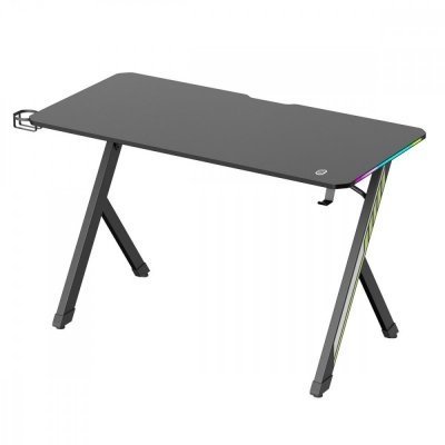 Maclean Biurko gamingowe NanoRS 120x60cm LED RS102