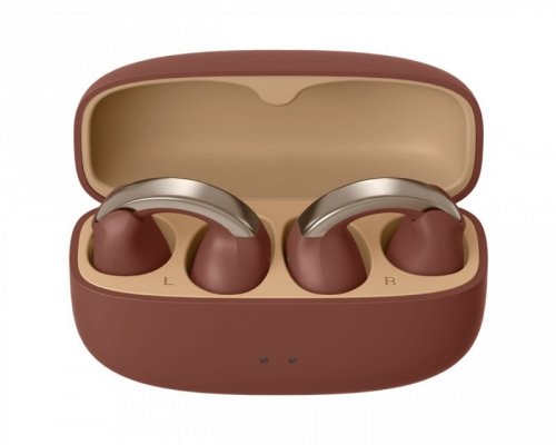 JVC Słuchawki bezprzewodowe HA-NP1T kasztanowe