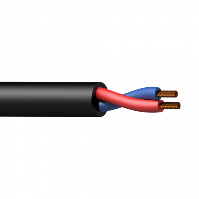 Procab PLS225/1 Loudspeaker kabel - 2 x 2.5 mm? - 13 AWG - HighFlex™ 100 meter