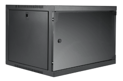 CAYMON EPR409/B 19 cali wall rack - 9 units - 450 mm depth Black version