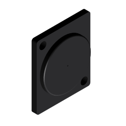 Procab VCD10-P Blind plate - D-size  100 pieces
