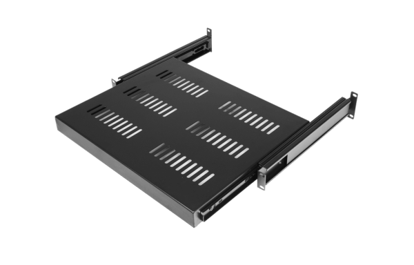 CAYMON SS160/B Sliding shelf for 19 cali rack cabinet Black version