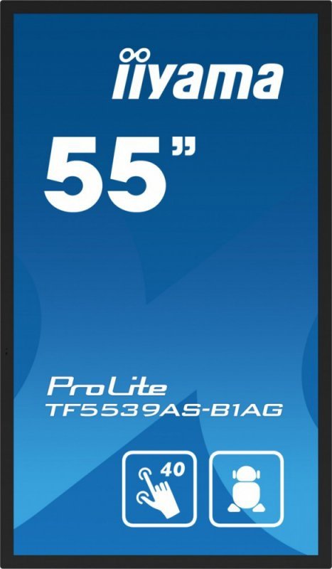 IIYAMA Monitor digital signage 55 cali TF5539AS-B1AG
