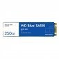 Dysk SSD WD Blue SA510 250GB M.2 SATA 2280 (555/440 MB/s) WDS250G3B0B 