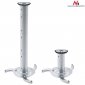 Uchwyt sufitowy Maclean MC-517 S do projektora 80-980mm 10kg srebrny 