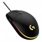 Mysz przewodowa Logitech G102 Lightsync optyczna czarna 