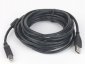 Gembird Kabel USB 2.0 typu AB AM-BM 1.8m FERRYT czarny 