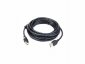 Gembird Przedłuzacz USB 2.0 typu AM-AF 1.8m FERRYT czarny 