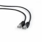 Gembird Patch cord kat.5e osłonka zalewana 5M czarny 