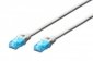 Digitus Patch cord U/UTP kat.5e PVC 1m Biały 