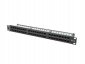 Lanberg Patch Panel 48 Port 1U Kat.6 czarny 